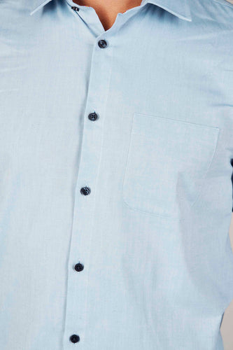 Chemise &agrave; manches longues - bleu - Le Fabuleux Marcel de Bruxelles