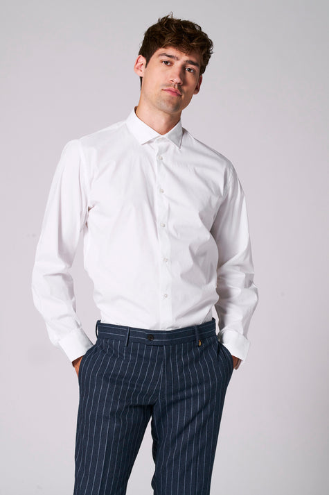 Chemise (manches longues) Blanc - Le Fabuleux Marcel de Bruxelles