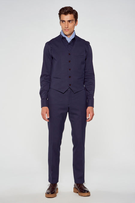 Gilet - blauw