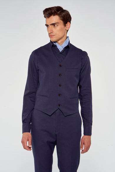 Gilet - blauw