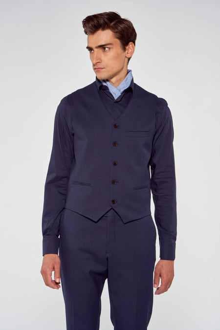 Gilet - blauw