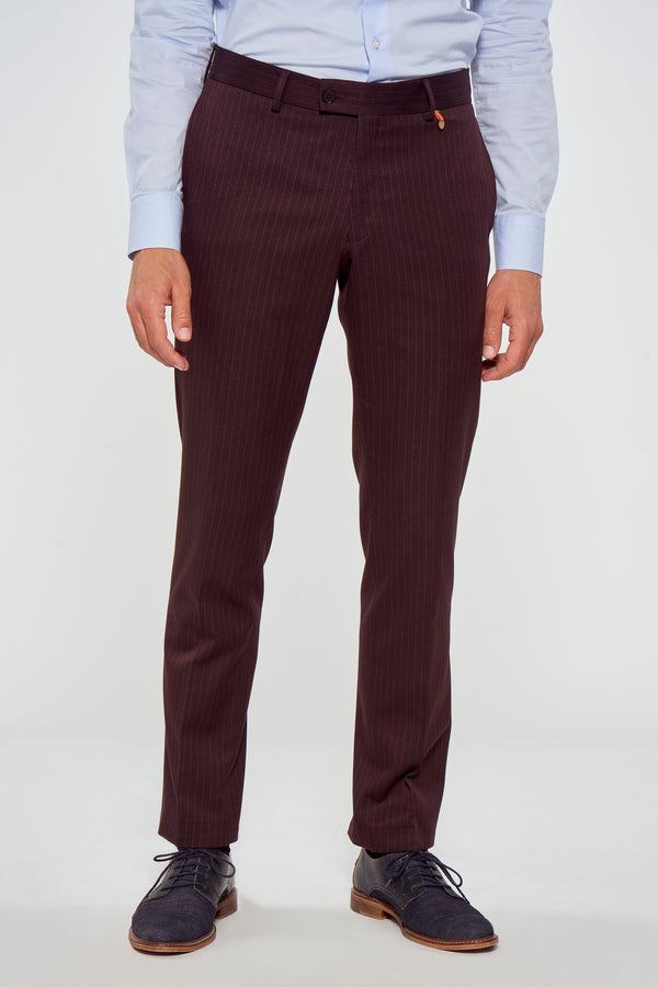 Pantalon de costume Brun - Le Fabuleux Marcel de Bruxelles