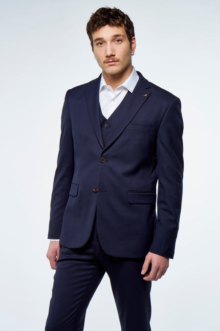 Blazer Blauw - Le Fabuleux Marcel de Bruxelles