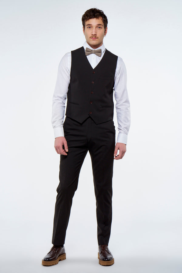 Pantalon de costume Noir - Le Fabuleux Marcel de Bruxelles