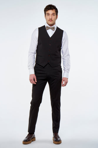 Pantalon costume - noir