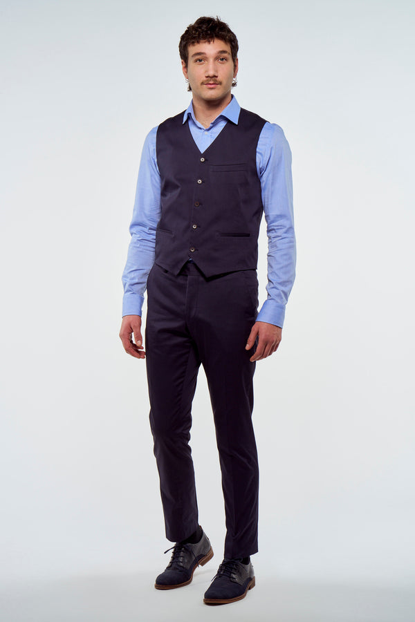 Gilet Blauw - Le Fabuleux Marcel de Bruxelles