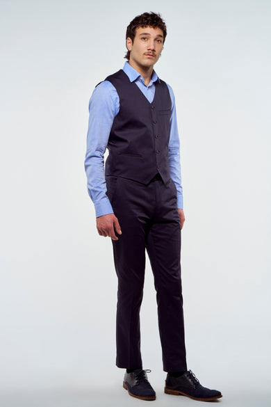 Kostuumbroek Blauw - Le Fabuleux Marcel de Bruxelles