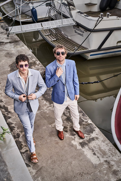 Blazer Blauw - Le Fabuleux Marcel de Bruxelles
