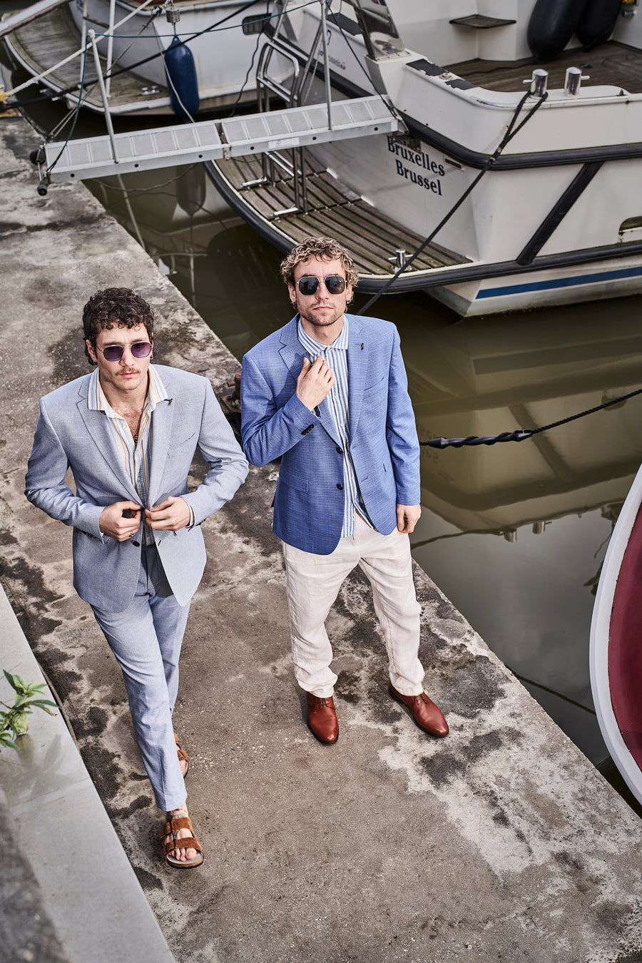 Blazer - blauw - Le Fabuleux Marcel de Bruxelles