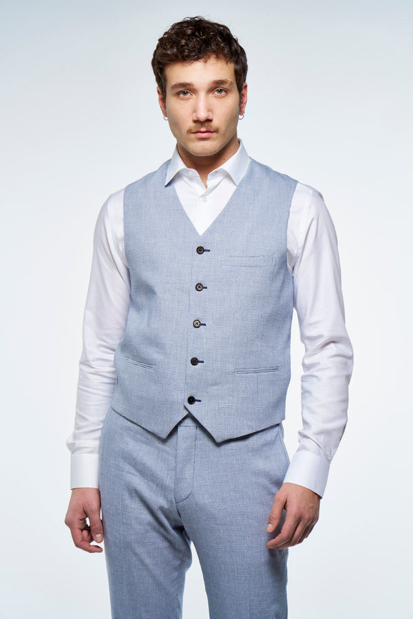 Gilet Blauw - Le Fabuleux Marcel de Bruxelles