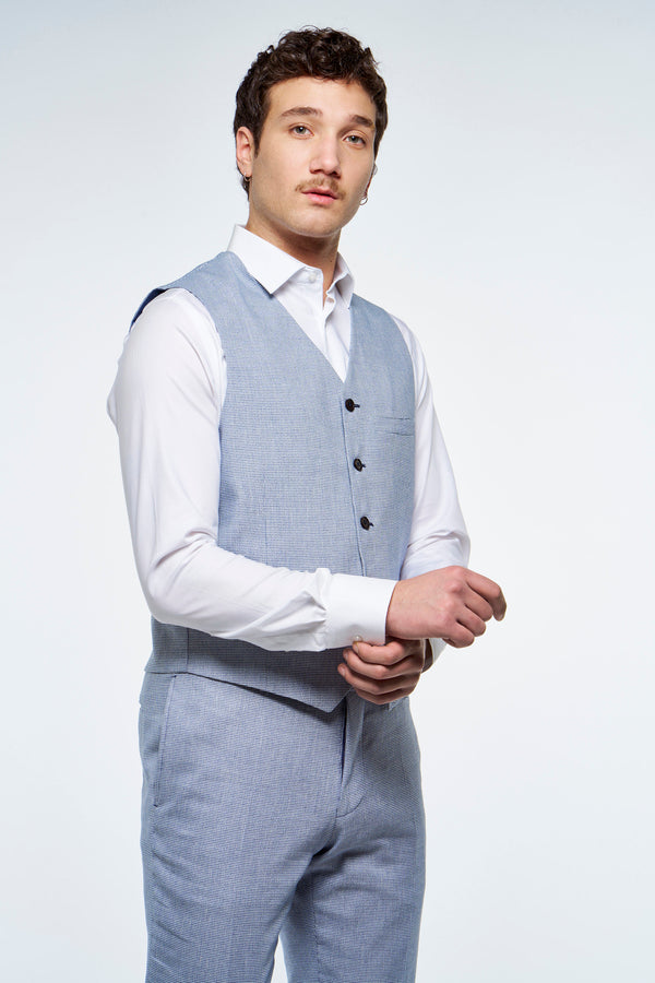 Gilet Blauw - Le Fabuleux Marcel de Bruxelles