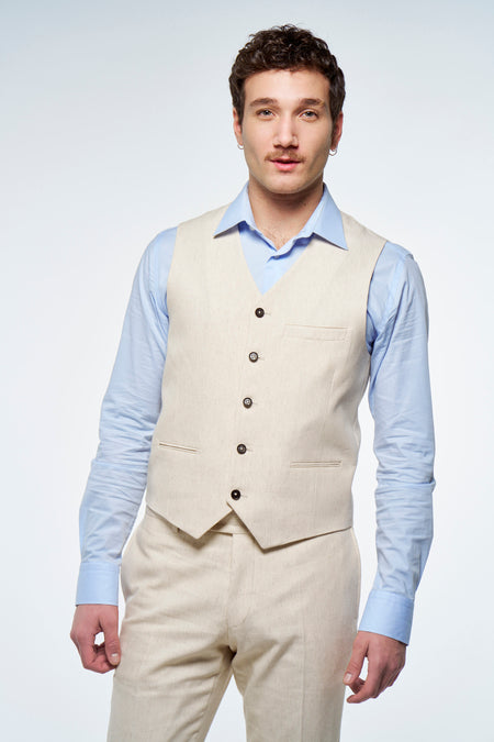 Gilet Beige - Le Fabuleux Marcel de Bruxelles