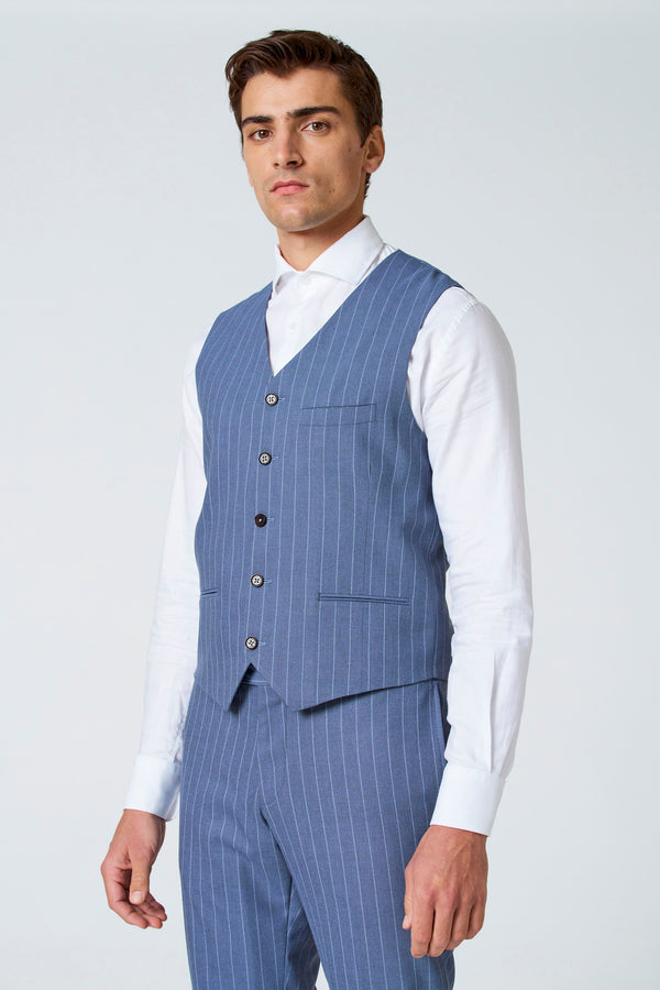 Gilet Blauw - Le Fabuleux Marcel de Bruxelles
