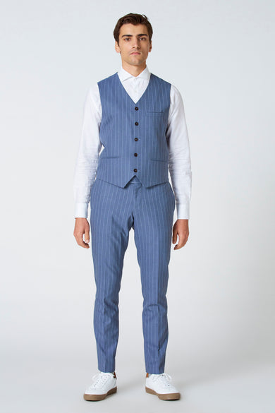 Gilet - blauw
