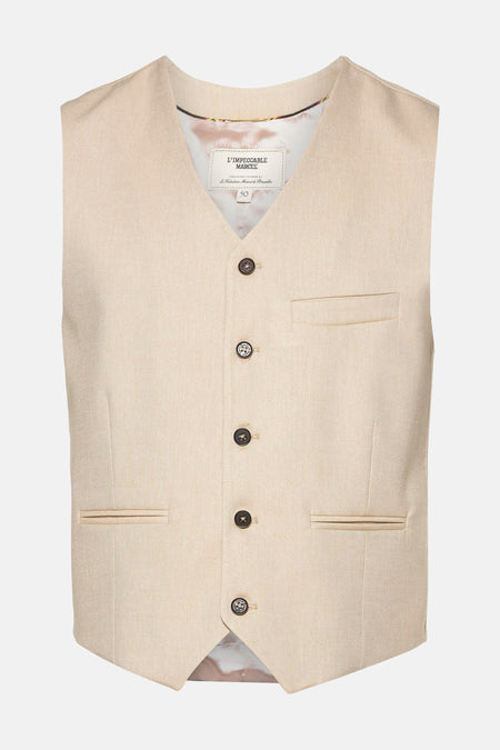 Gilet Beige - Le Fabuleux Marcel de Bruxelles