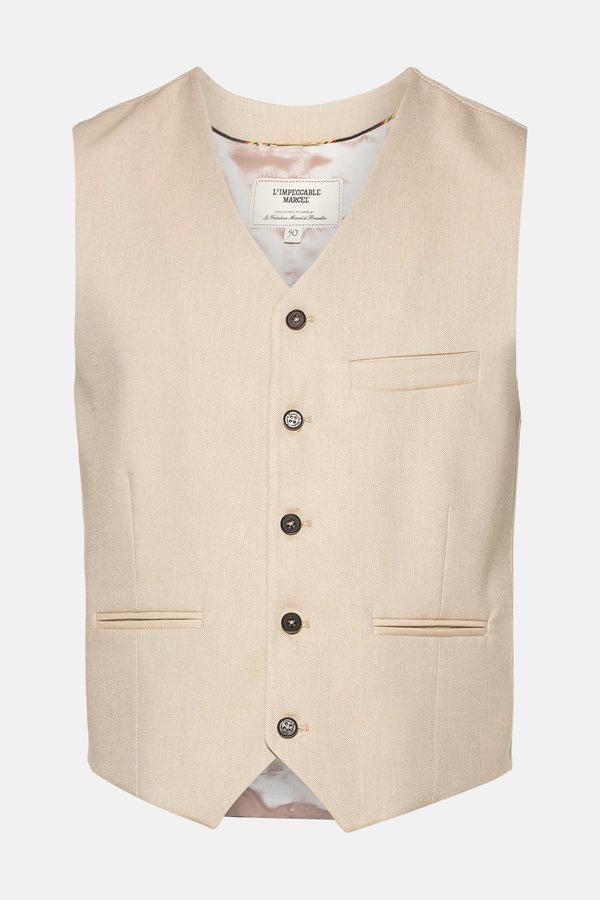 Gilet Beige - Le Fabuleux Marcel de Bruxelles