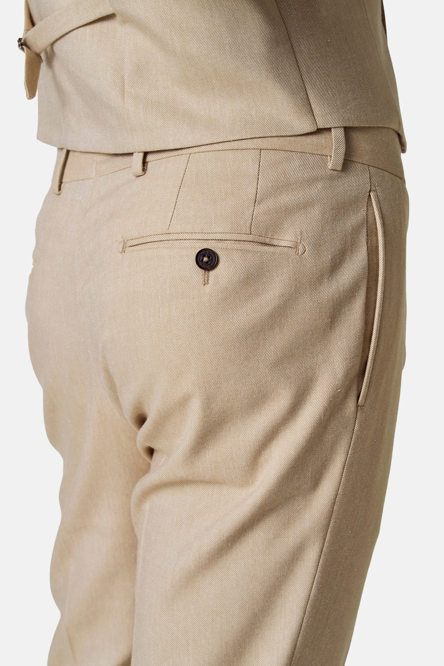 Pantalon de costume - beige - Le Fabuleux Marcel de Bruxelles