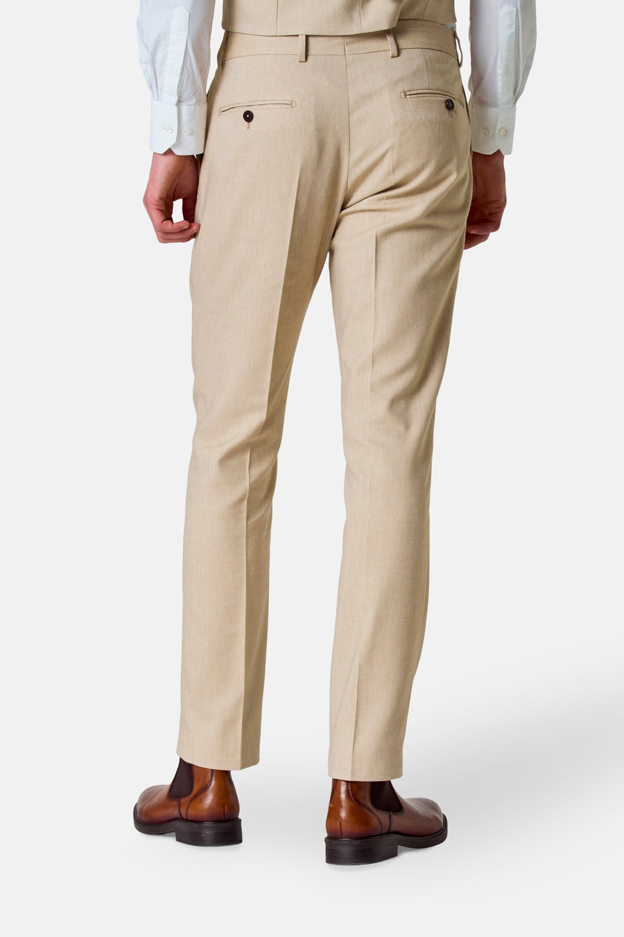 Pantalon de costume - beige - Le Fabuleux Marcel de Bruxelles