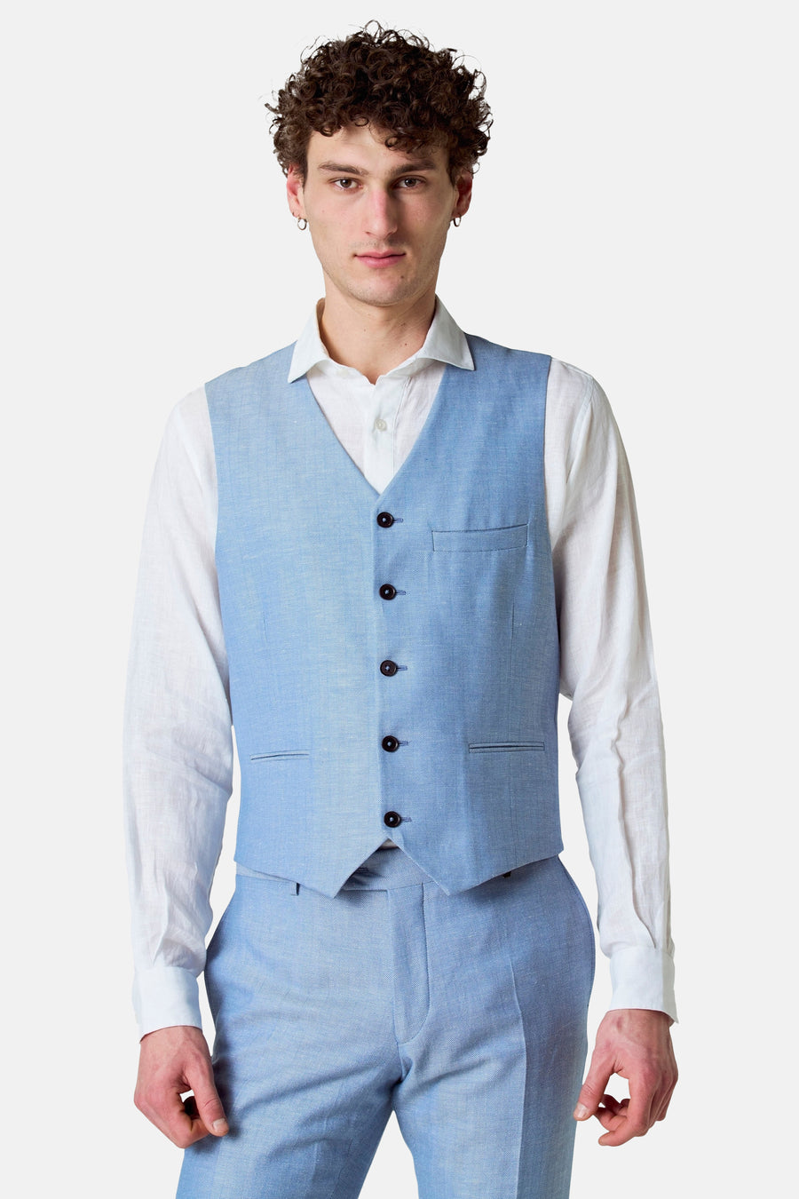 Gilet - bleu - Le Fabuleux Marcel de Bruxelles