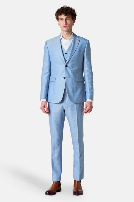 Kostuumbroek Blauw - Le Fabuleux Marcel de Bruxelles