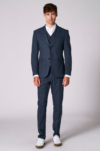 Pantalon de costume - bleu - Le Fabuleux Marcel de Bruxelles