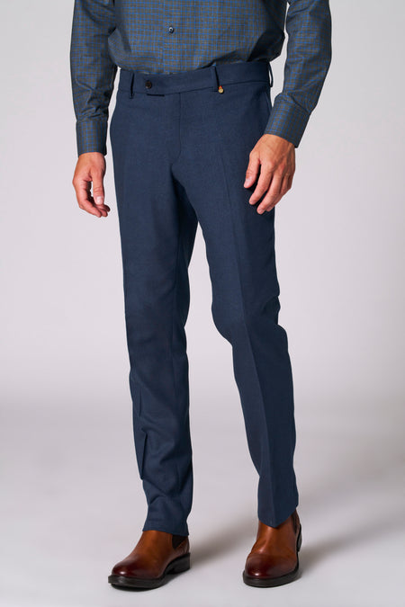 Pantalon de costume Bleu - Le Fabuleux Marcel de Bruxelles