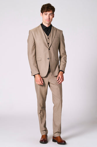 Pantalon de costume - beige - Le Fabuleux Marcel de Bruxelles