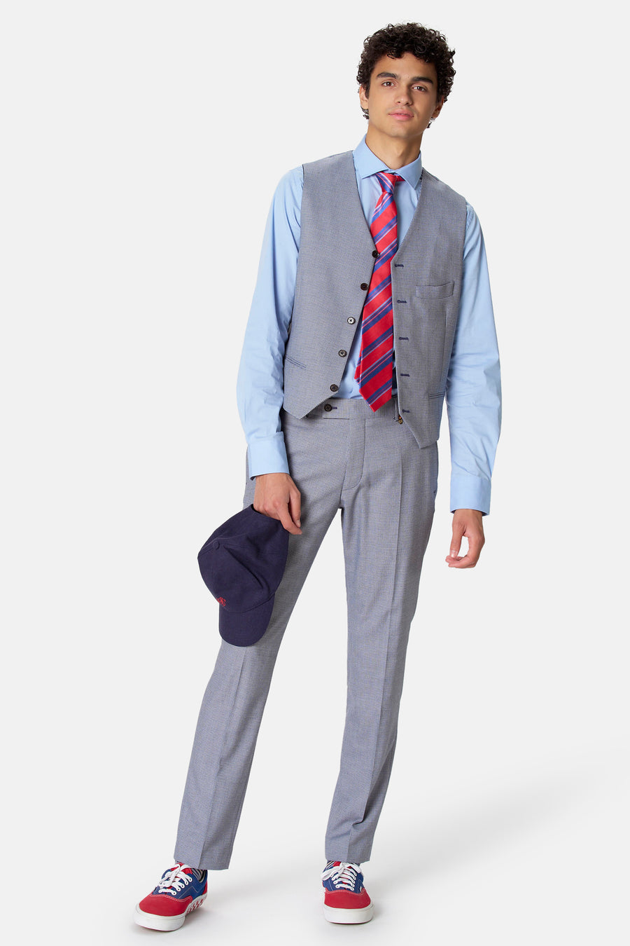 Gilet blauw - Le Fabuleux Marcel de Bruxelles