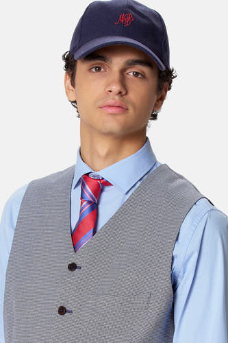 Gilet blauw - Le Fabuleux Marcel de Bruxelles