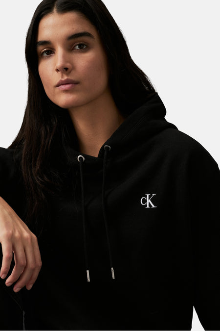 Sweat à capuche Noir - Calvin Klein