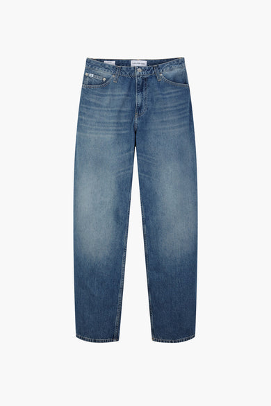 Jean &agrave; coupe droite - bleu