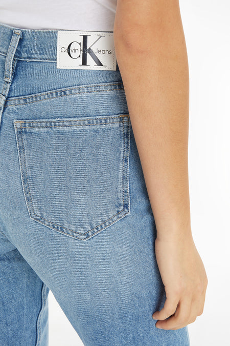 Jeans straight Light blue denim - Calvin Klein
