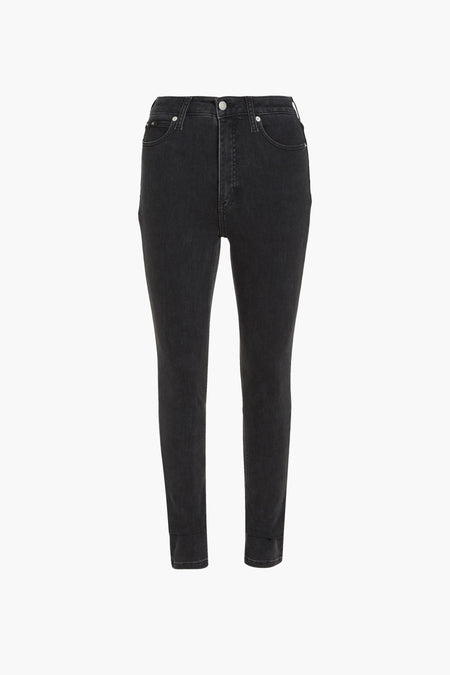 HR SKINNY CK - dark grey denim