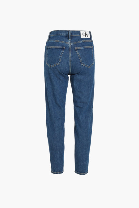MOM CK - mid blue denim