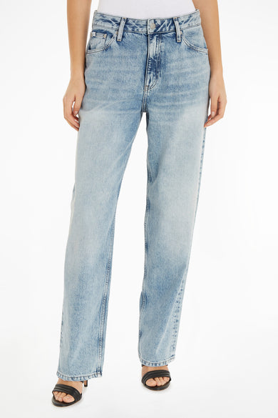 Straight jeans - light blue denim