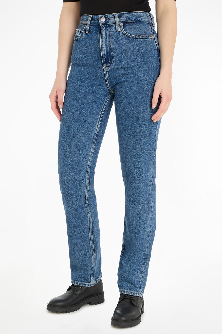 Straight jeans - mid blue denim - Calvin Klein - 1