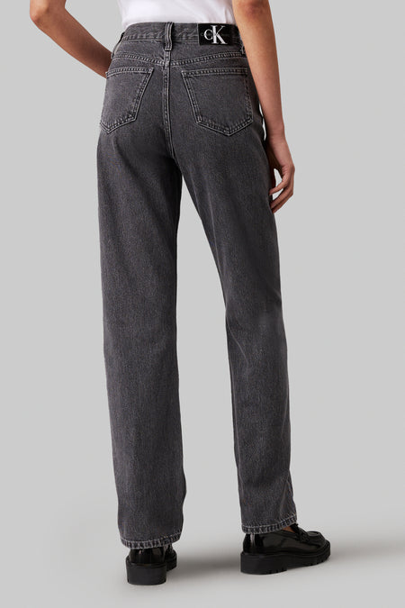 Jeans straight Light grey denim - Calvin Klein