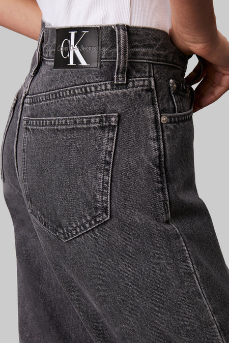 Jeans straight Light grey denim - Calvin Klein