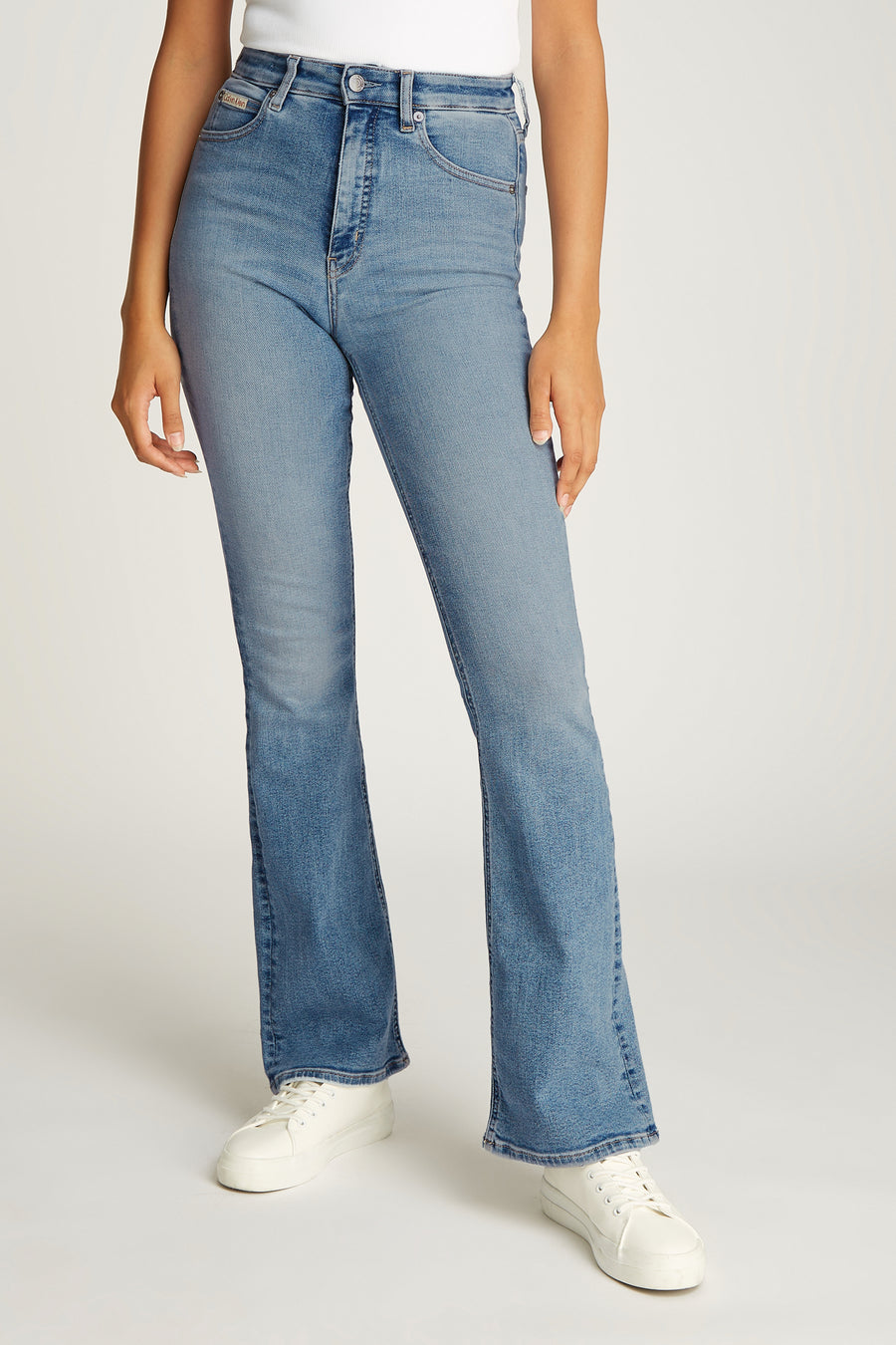 SKINNY BOOTCUT - light blue denim - Calvin Klein - 1