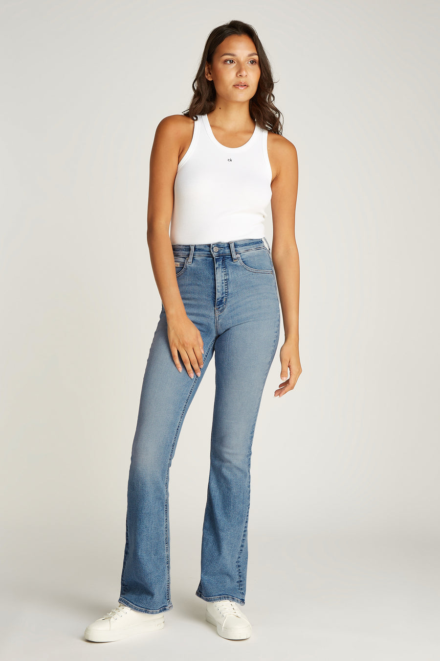 SKINNY BOOTCUT - light blue denim - Calvin Klein - 2