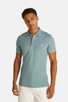 Heren tops polo korte mouw Groen - Calvin Klein