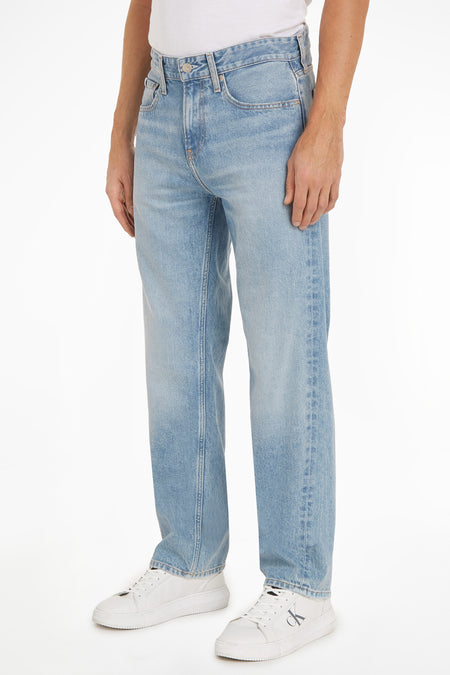 Straight jeans - light blue denim