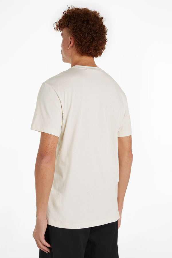 T-shirt (korte mouwen) Ecru - Calvin Klein