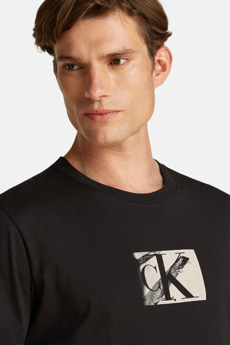 T-shirt met korte mouwen - zwart - Calvin Klein