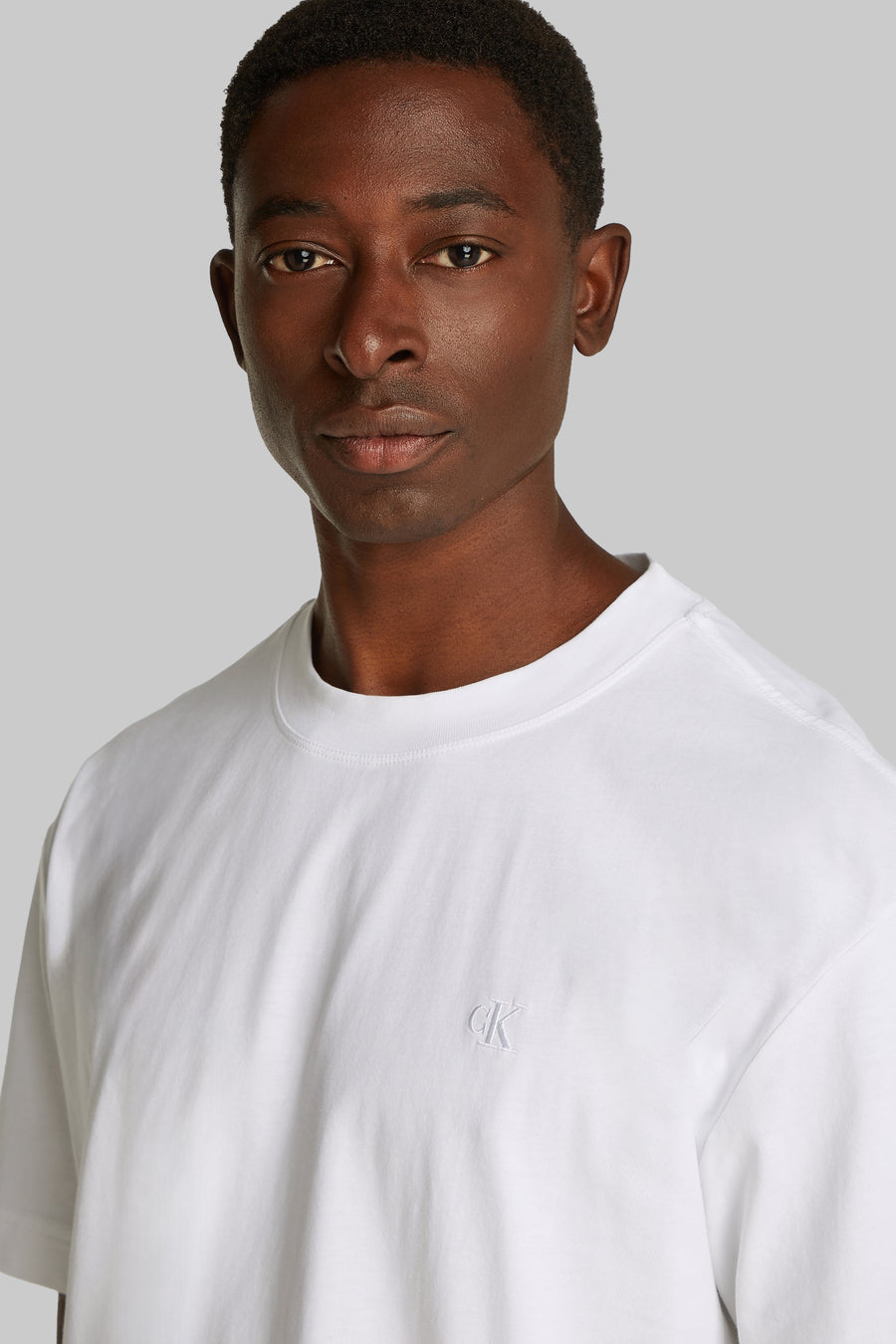 T-shirt à manches courtes - blanc - Calvin Klein