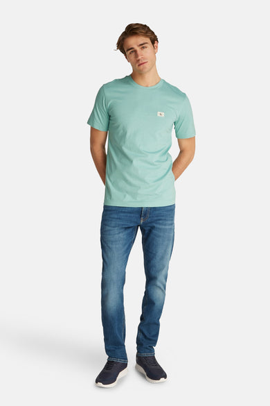 T-shirt met korte mouwen - turquoise
