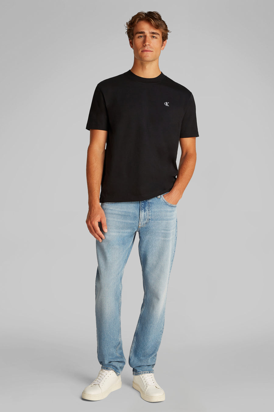 T-shirt met korte mouwen - zwart - Calvin Klein