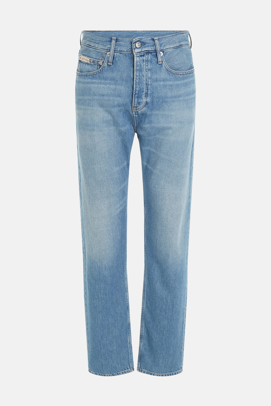 Jeans straight mid blue denim - Calvin Klein