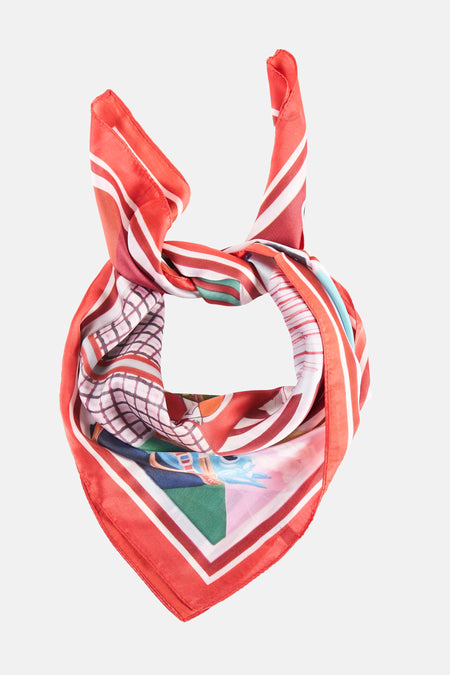 Sjaal - rood