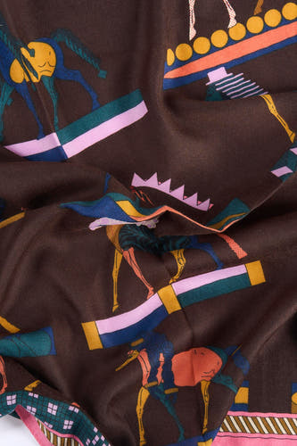 Foulard - brun